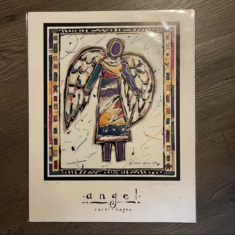 Carol Hagen Limited Edition Angel Print #534